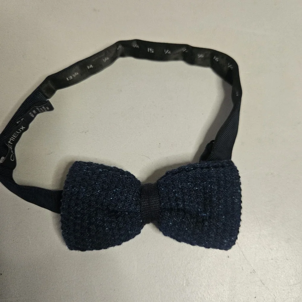 Cremieux Mens‎ Bow Tie Adjustable Pretied Knit